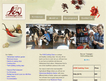 Tablet Screenshot of hochiminhcookingclass.com